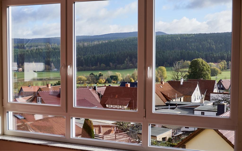 Berghotel Tambach Bagian luar foto